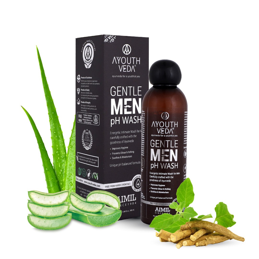 Gentle-Men pH Wash with pH balanced formula (Net Qty-180ml) 180ml