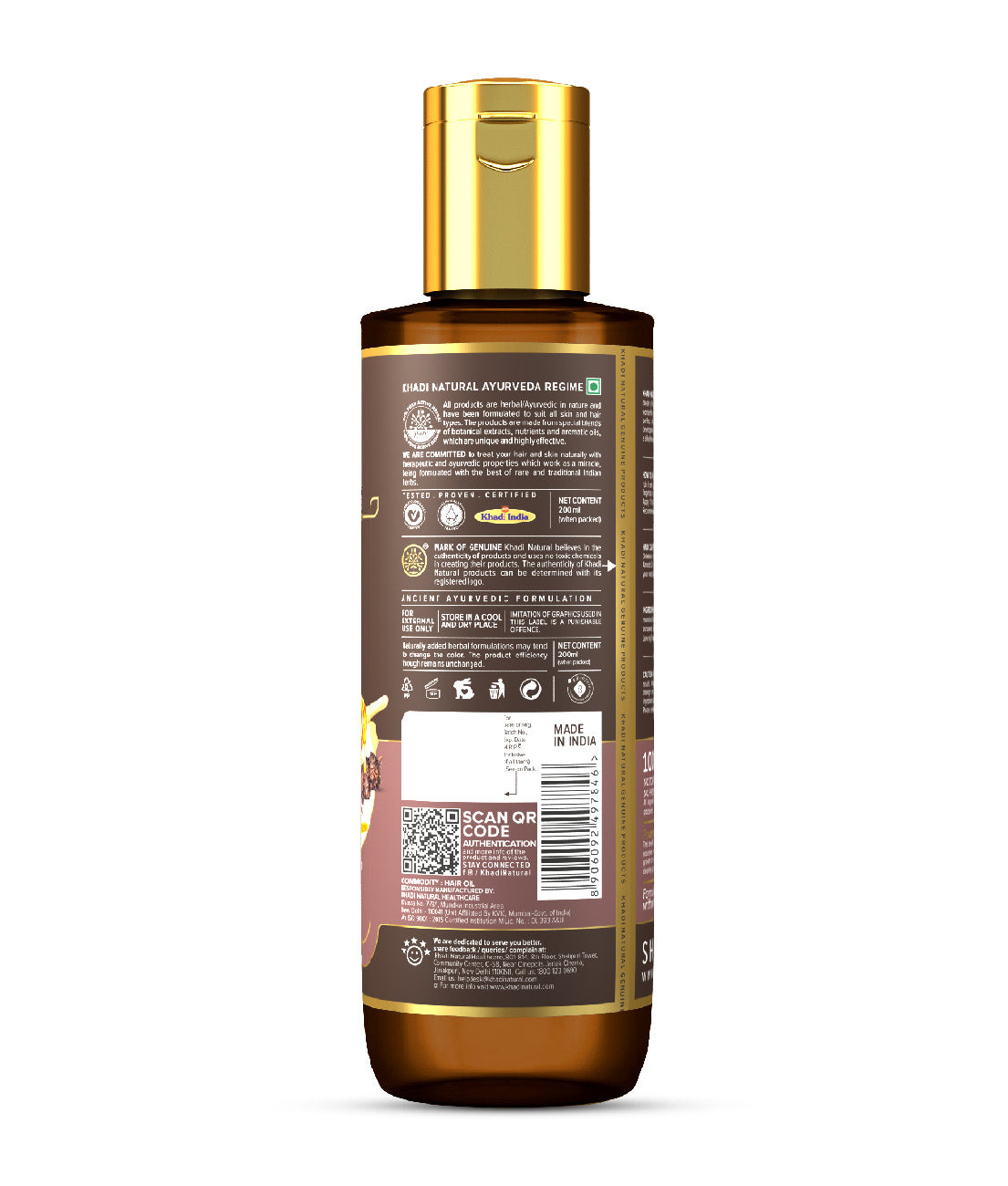 Shikakai & Honey Hair Oil - Powered Botanics 200ml