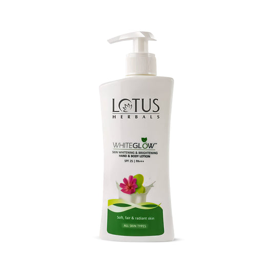 WhiteGlow Skin Brightening Hand & Body lotion SPF 25 PA+++ 400 ml