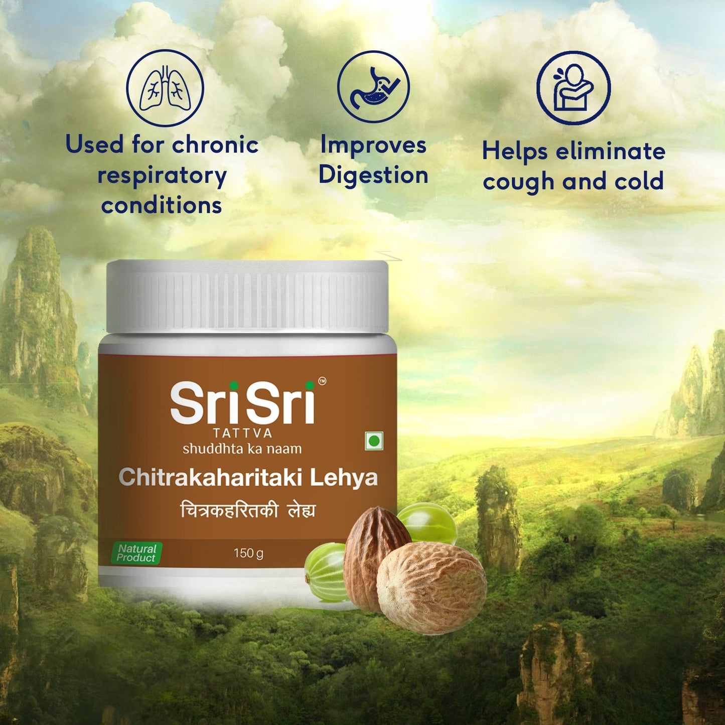 Chitrakaharitaki Lehya - Respiratory Diseases, 150 g 150g