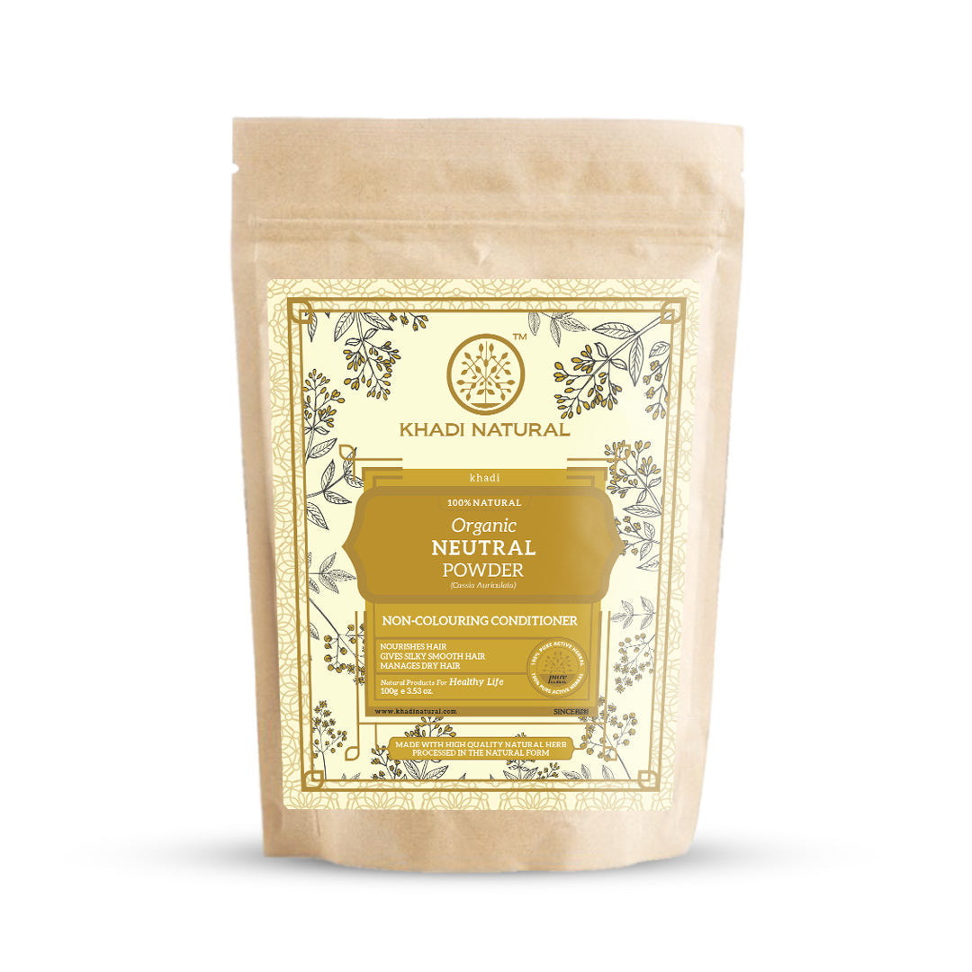 Organic Neutral Powder For Hair Care - 100% Natural 100gm
