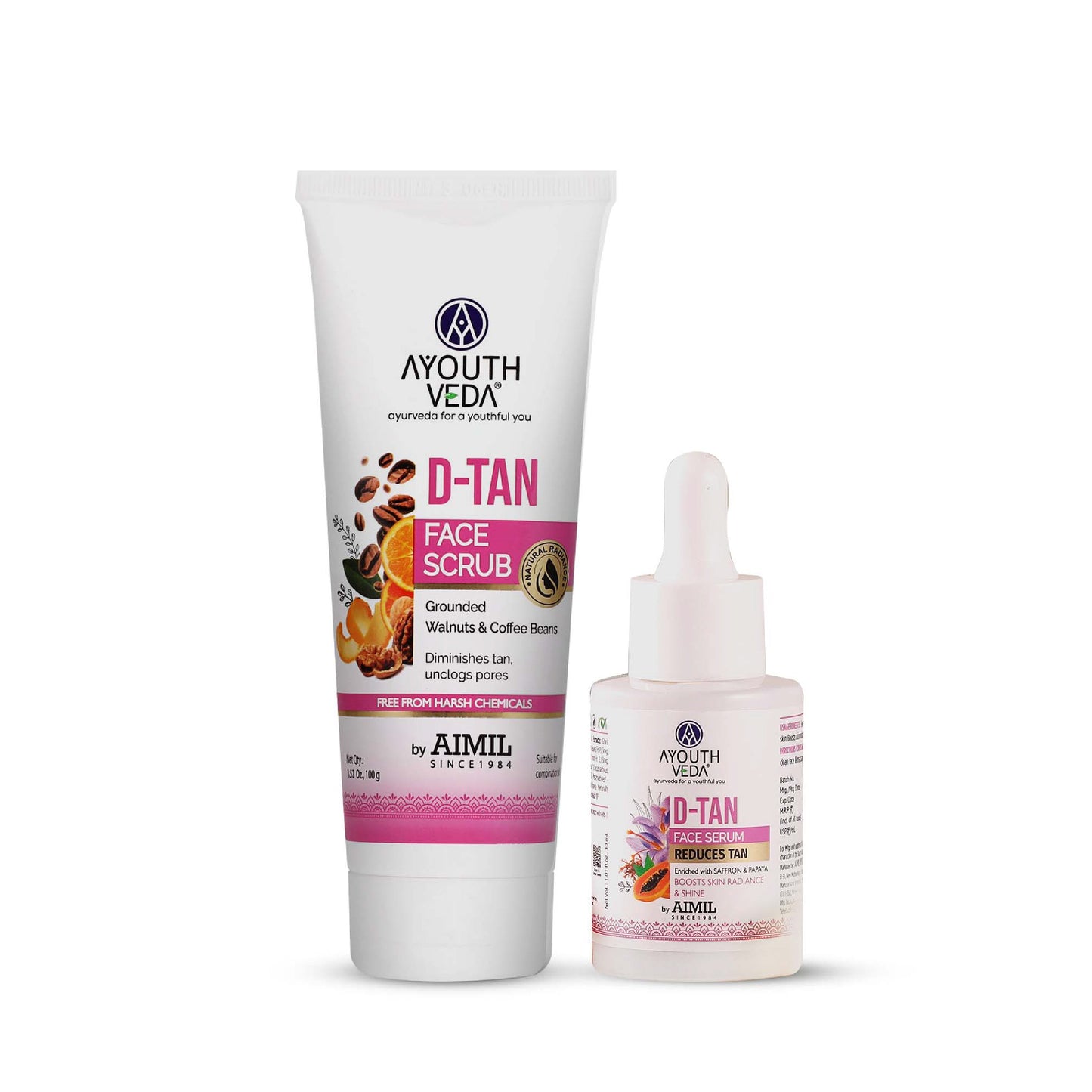 Dtan Serum 30 ml + Dtan Scrub 100g 30ml