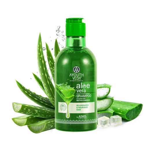 Aloe Vera Shampoo for Hair Fall, Dandruff & Itchy Scalp | Root-Cause Focused Scalp Care | Phytotherapy-Based Formula | Gentle Cleansing & Scalp-Balancing| Suitable for All Hair Types | Net Qty – 250 ml 250ml