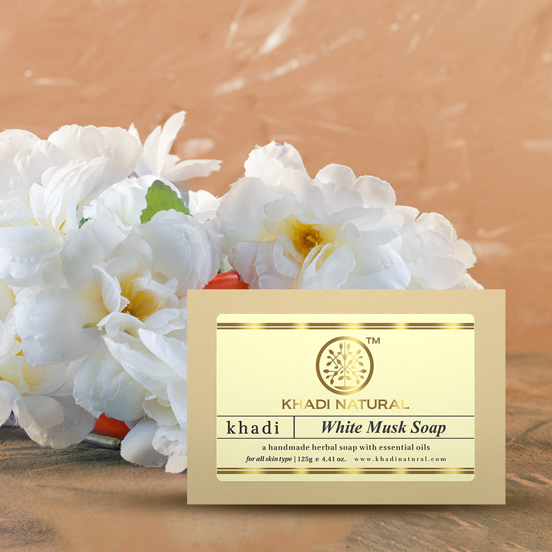 Herbal White Musk Soap Combo Pack Of 3 125gm Each