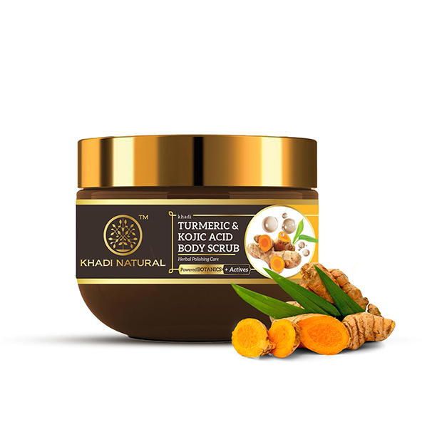 Powered Botanics Turmeric & Kojic Acid Body Scrub 200gm