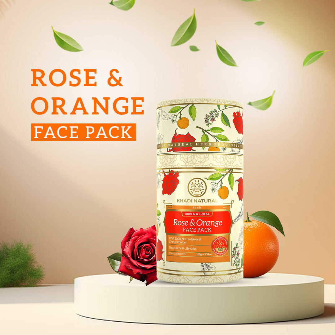 Rose & Orange Face Pack 100gm