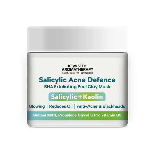 【Keya Seth】 Salicylic Acne Defence BHA Exfoliating Peel Clay Mask｜サリチル アクネディフェンス BHA エクスフォリエイティング ピール クレイマスク｜50ml