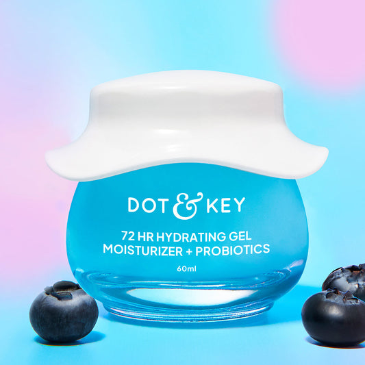 【Dot & Key】 72HR Hydrating Gel Moisturizer + Probiotics｜72時間ハイドレーティング ジェルモイスチャライザー ＋プロバイオティクス｜60ml