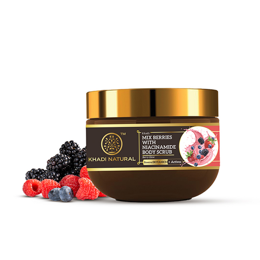 Powered Botanics Mix Berries with Niacinamide Body Scrub 200gm