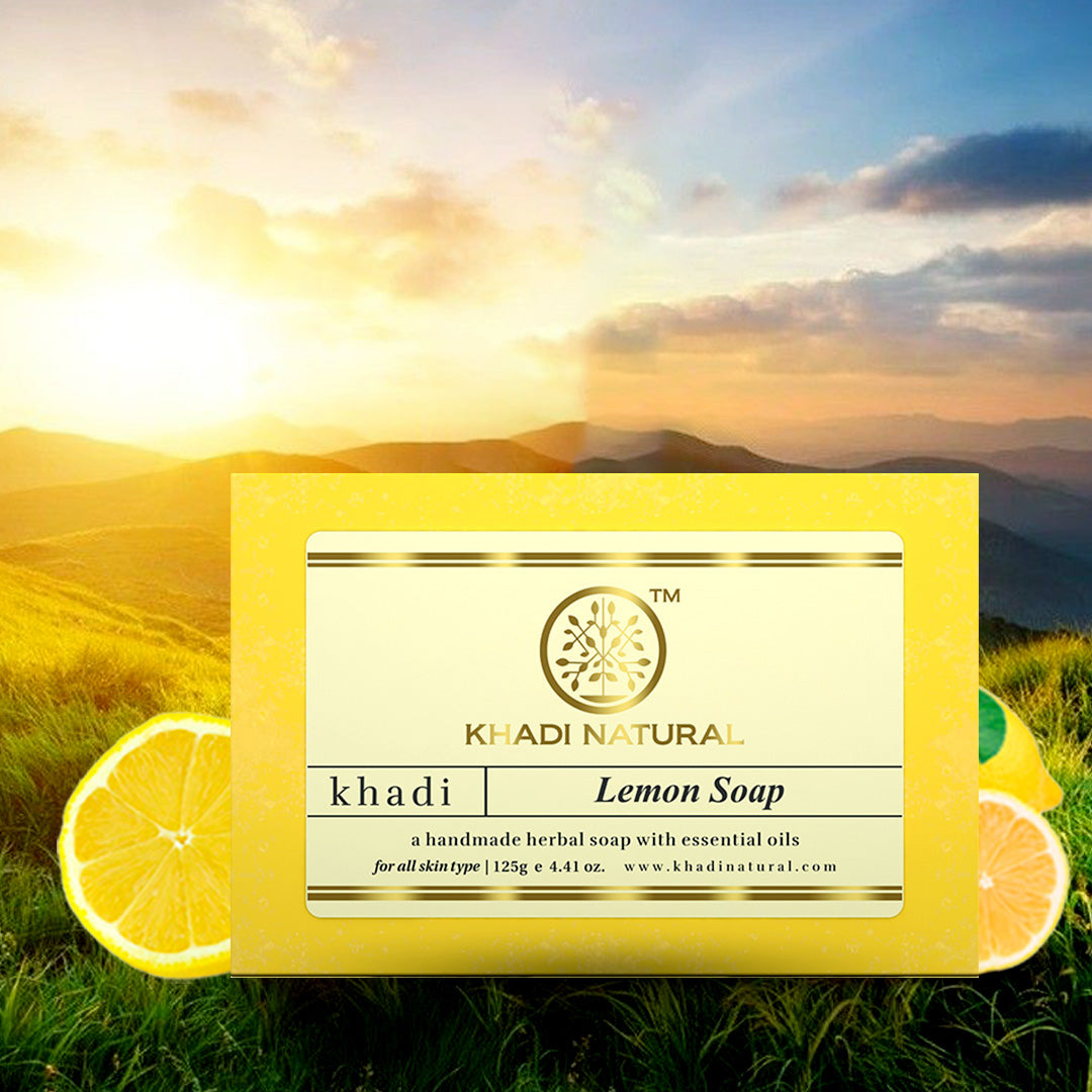Herbal Lemon Soap Combo Pack Of 3 125gm Each
