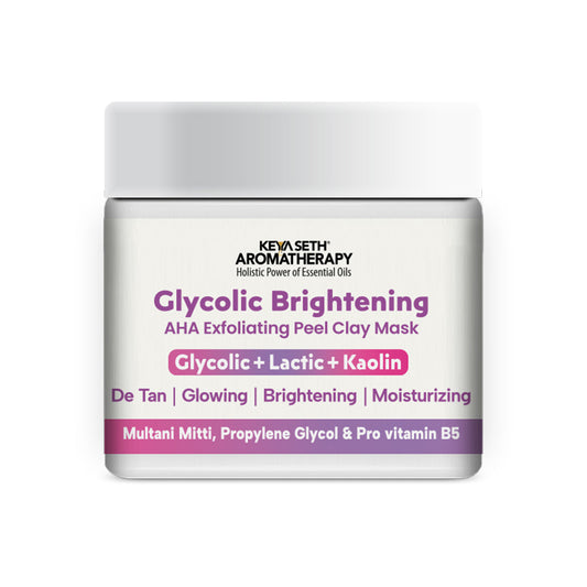 【Keya Seth】 Glycolic Brightening AHA Exfoliating Peel Clay Mask｜グリコール ブライトニング AHA エクスフォリエイティング ピール クレイマスク｜50ml