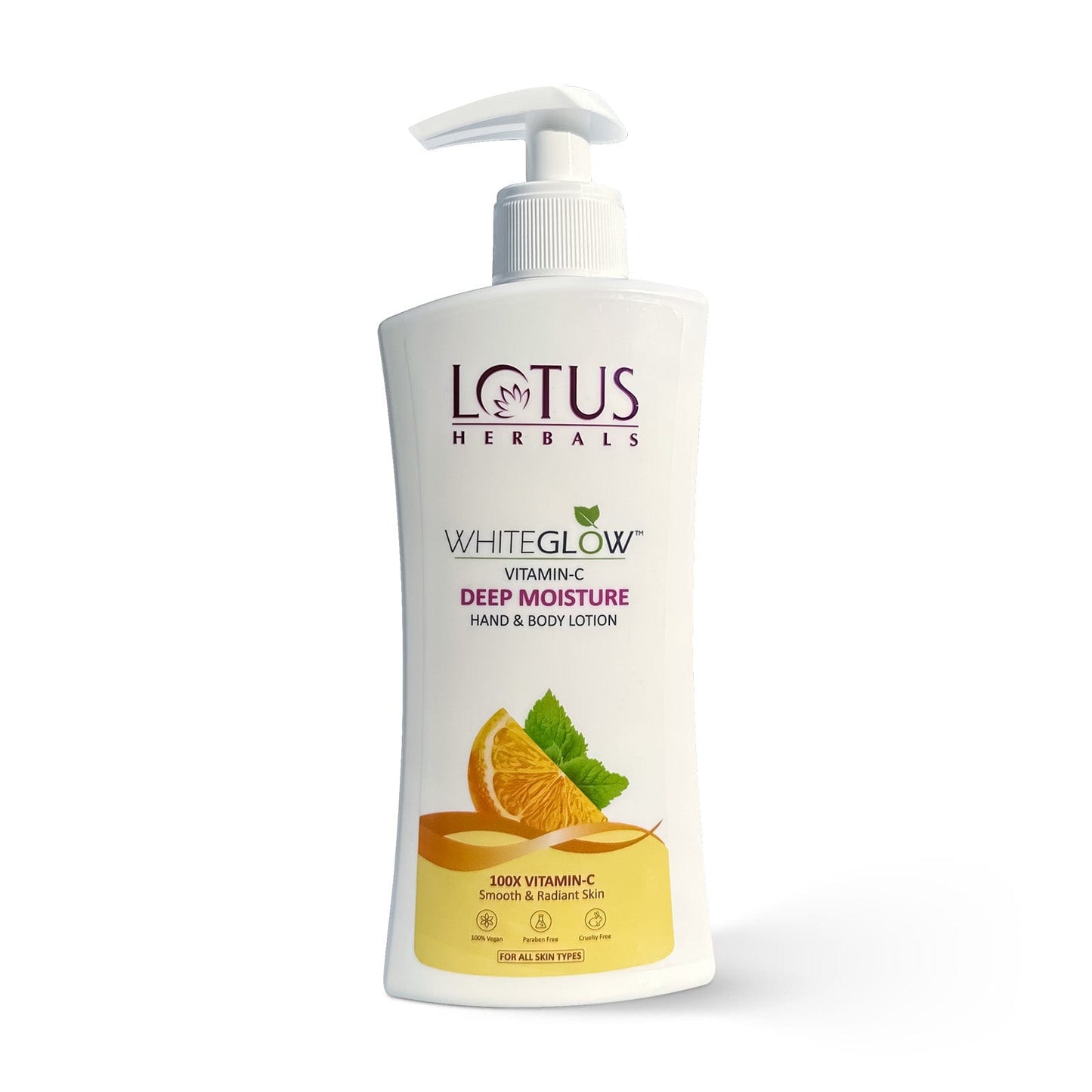 WhiteGlow Vitamin C Deep Moisture Hand & Body Lotion 400 ml