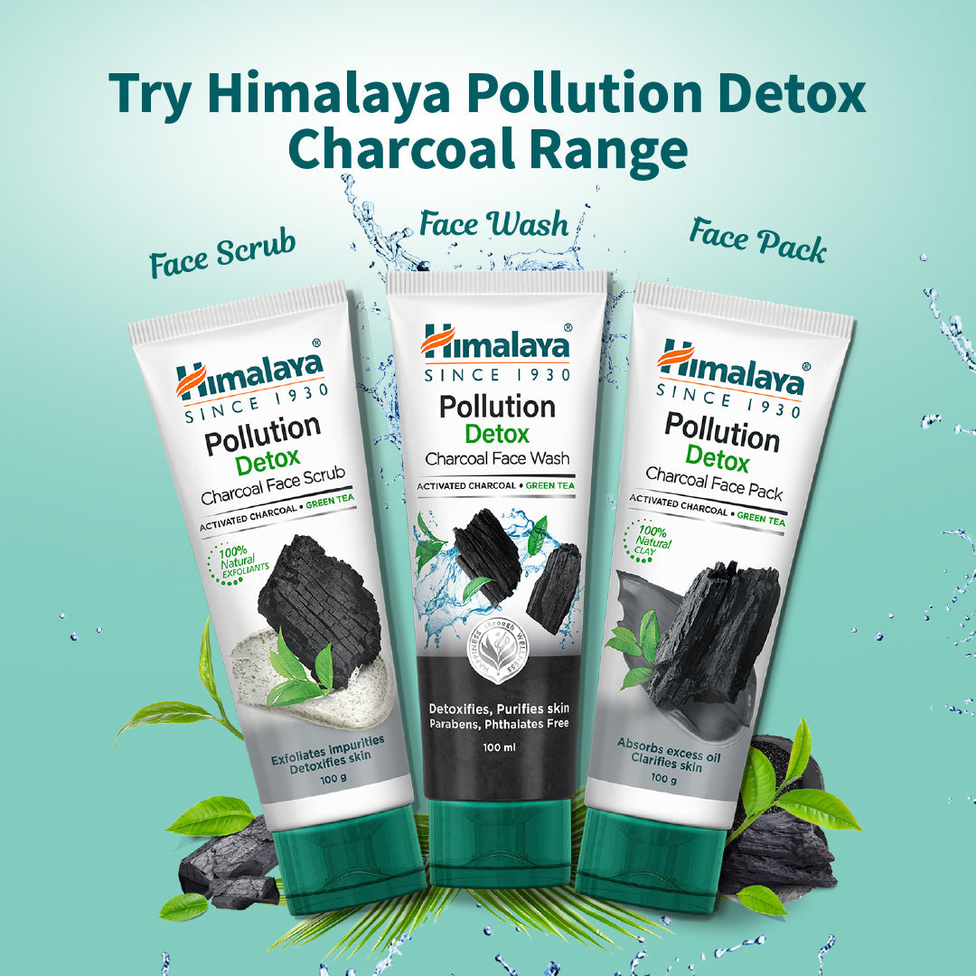 Himalaya Pollution Detox Charcoal Face Pack 50g