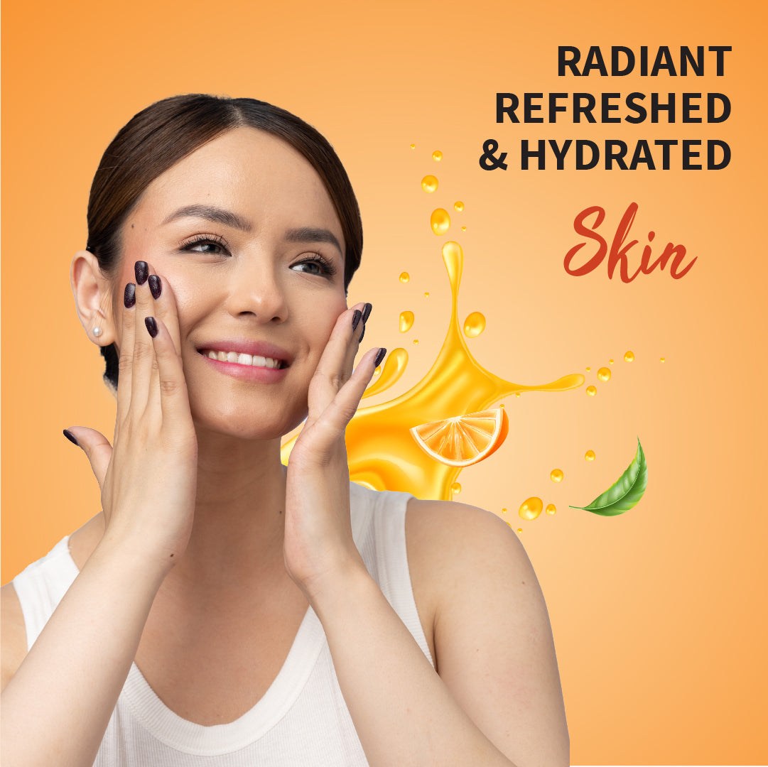 Vitamin-C Facial Cleanser with Indian Gooseberry, Lemon, Orange & Hibiscus Extracts | Gently Exfoliates, Promotes Collagen & Brightens Skin | Suitable for All Skin Types | 100g 100g