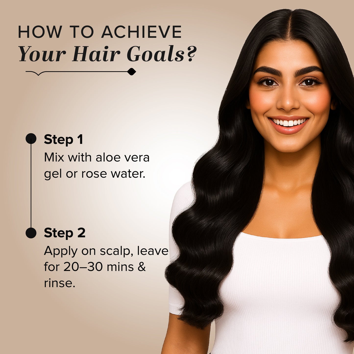 Organic Mulethi Powder For Hair - 100% Natural 100gm