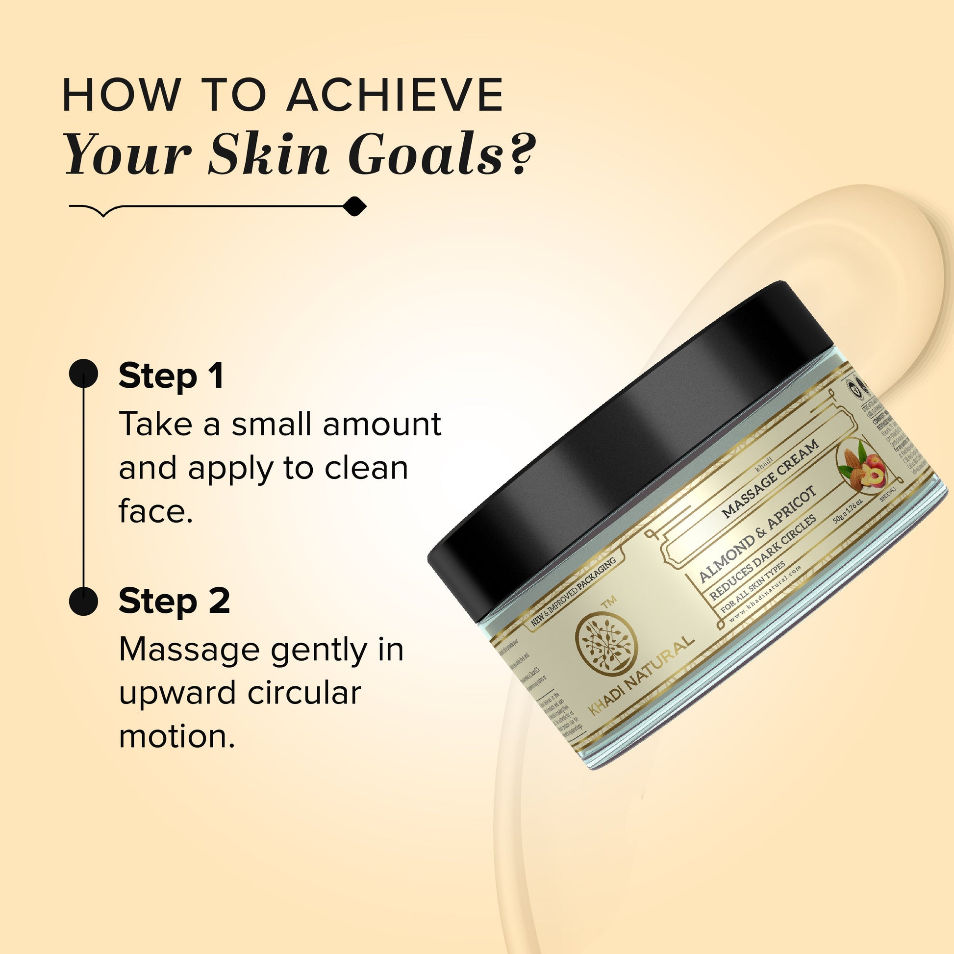 Almond & Apricot Massage Cream 50gm