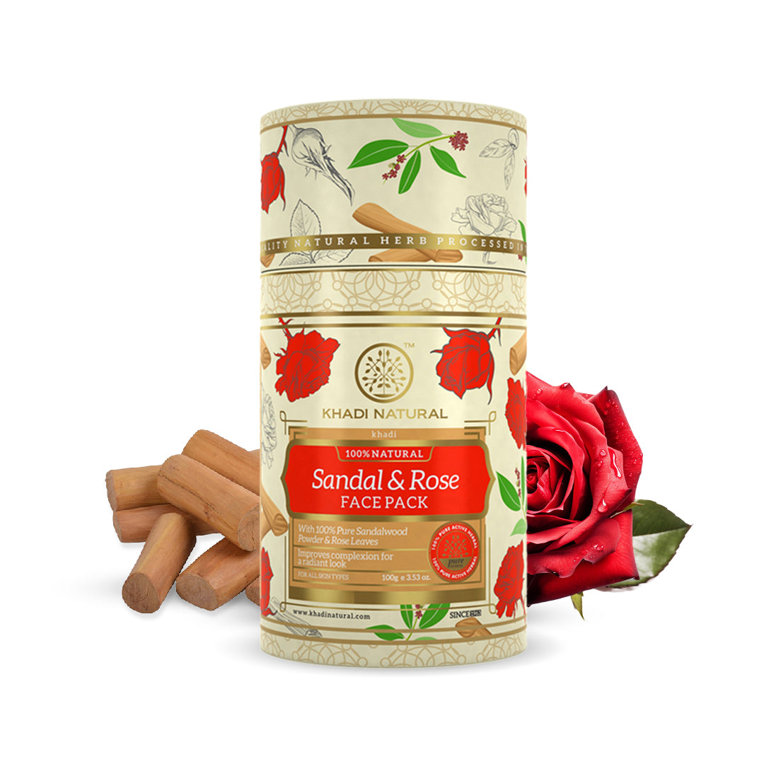 Sandalwood & Rose Face Pack 100gm
