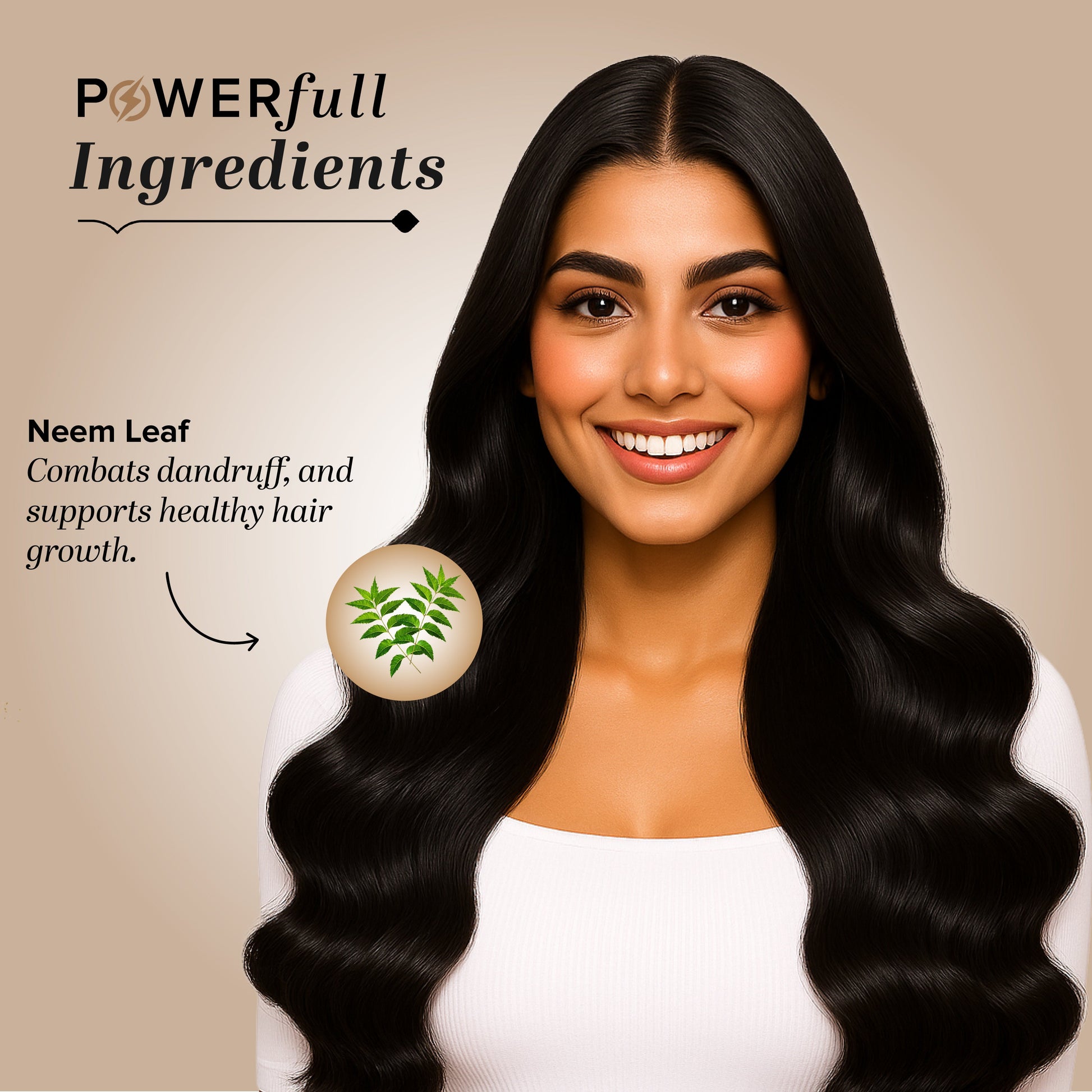 Organic Neem Leaf Powder For Hair - 100% Natural 100gm