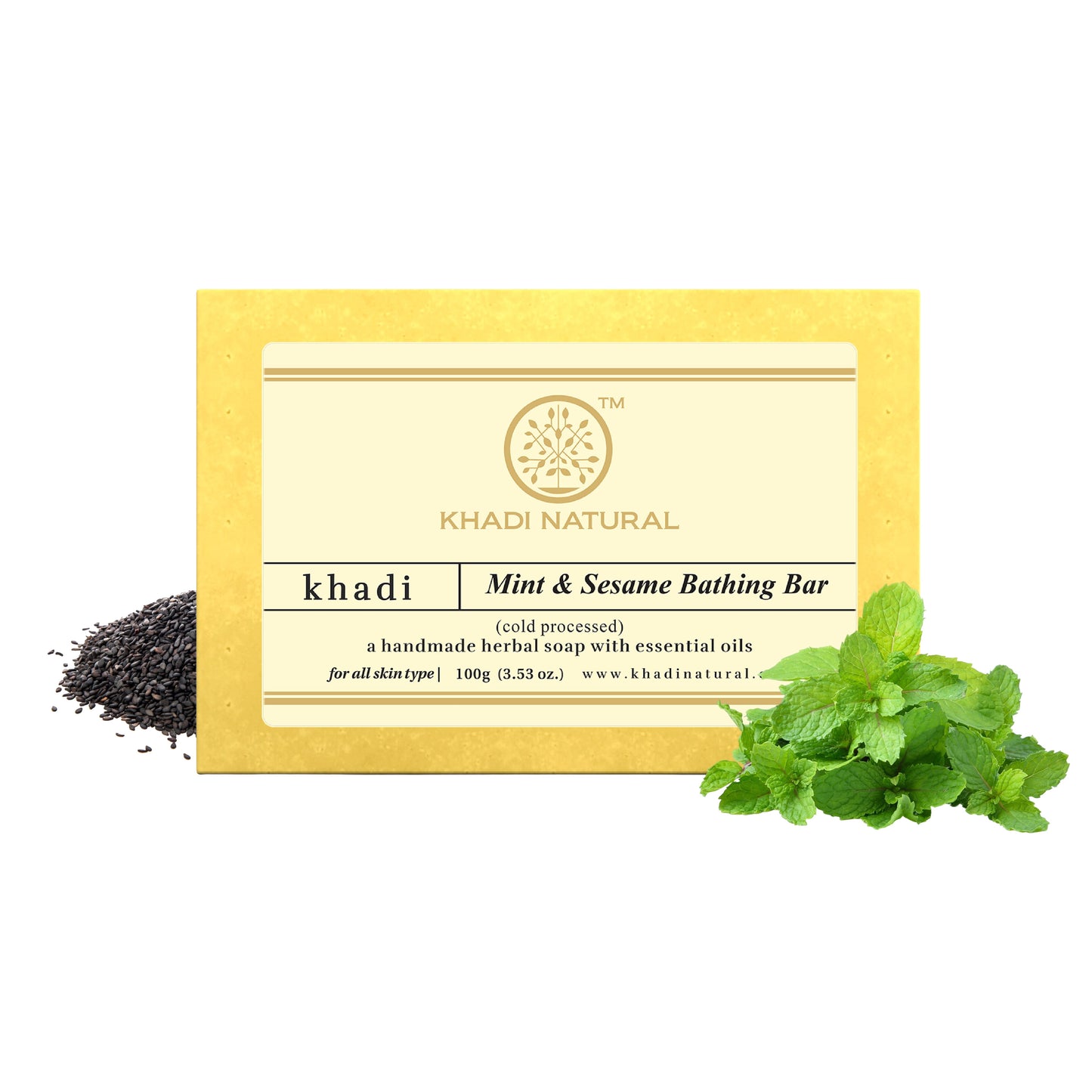 Mint & Sesame Seeds Soap 100gm