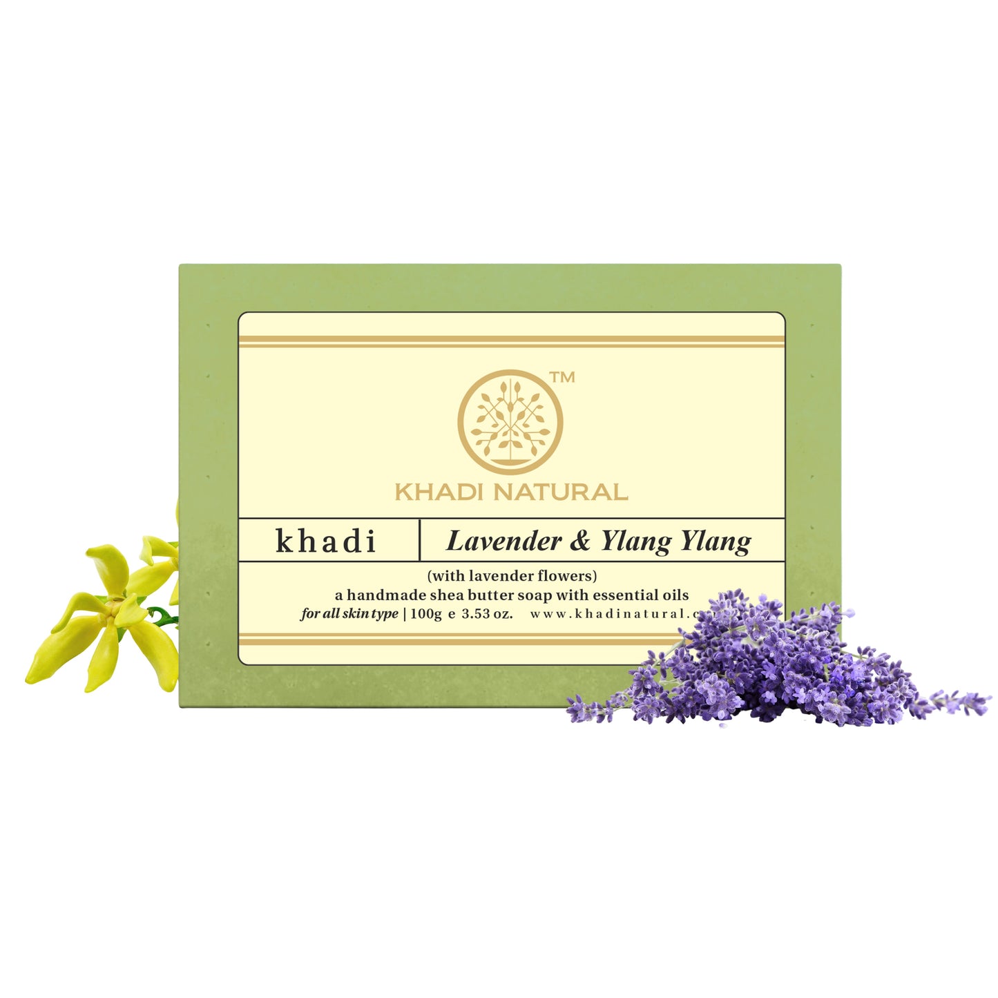 Lavender & Ylang Ylang with Lavender Flowers 100gm