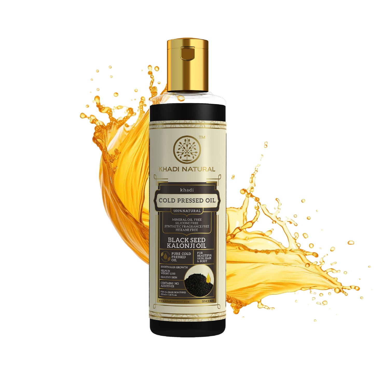 Pure Black Seed Kalonji Cold Pressed Oil - 100% Natural 100ml