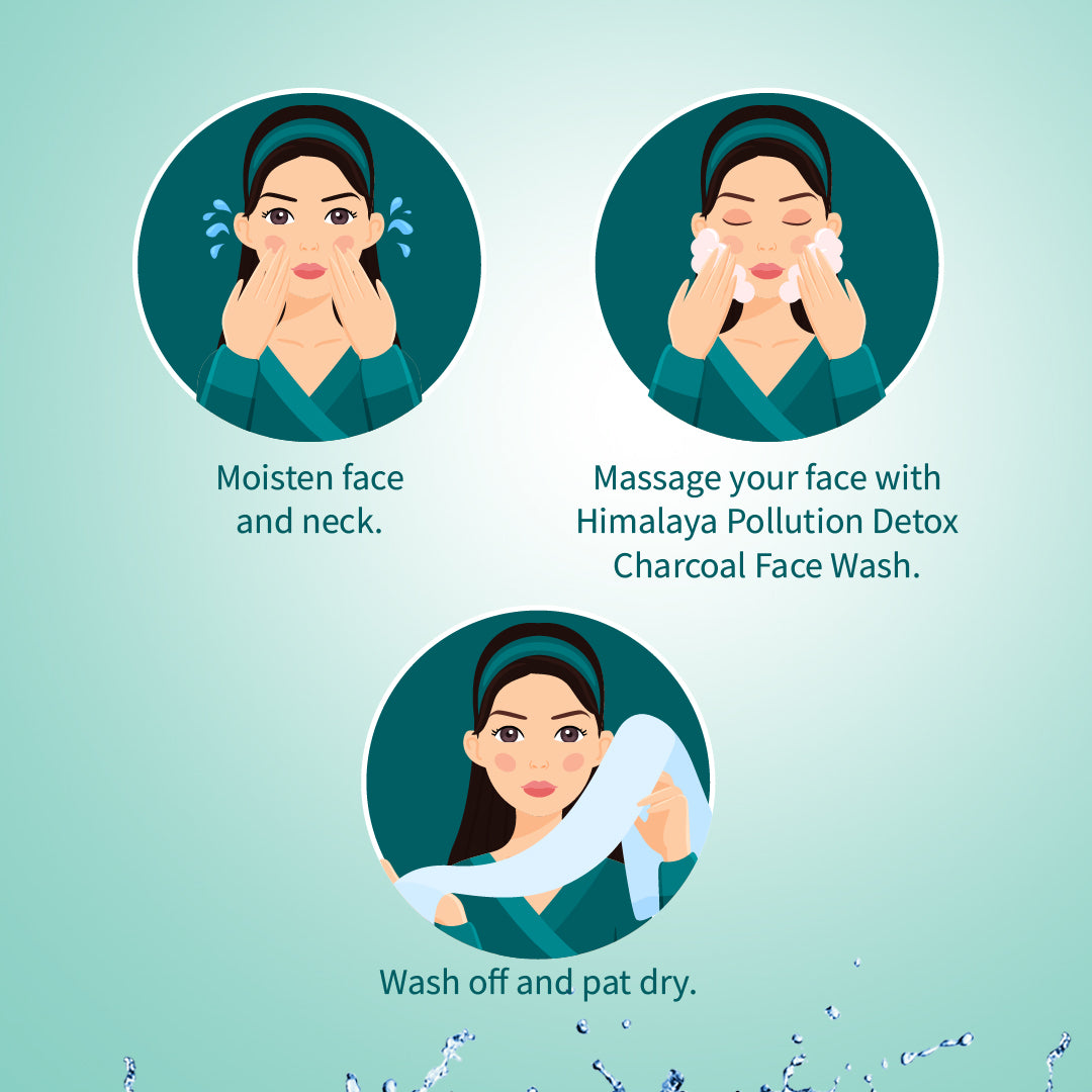 Himalaya Pollution Detox Charcoal Face Wash 200ml