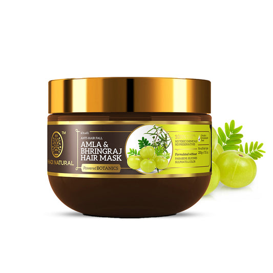 Amla & Bhringraj Hair Mask - SLS, Parabens & Color Free 200gm