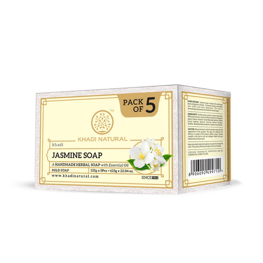 Herbal Jasmine Soap Combo Pack Of 5 125gm Each
