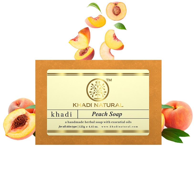 Herbal Peach Soap 125gm
