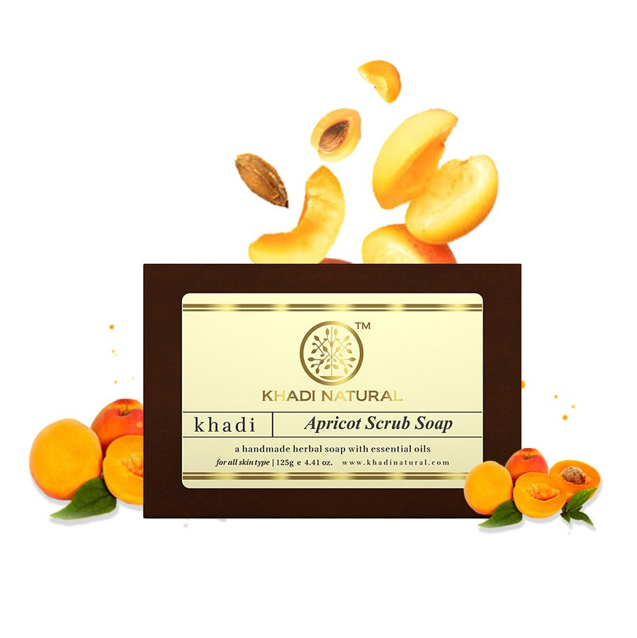 Apricot Scrub Soap 125gm
