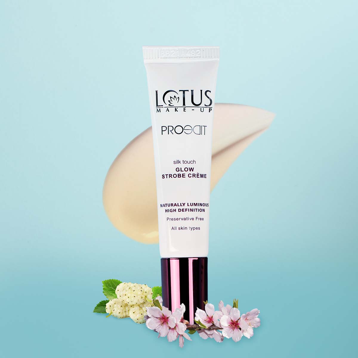 Proedit Silk Touch Glow Strobe Cream Pink / 12 g