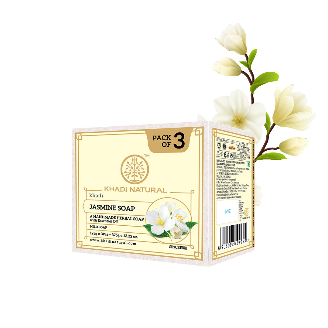 Herbal Jasmine Soap Combo Pack Of 3 125gm Each