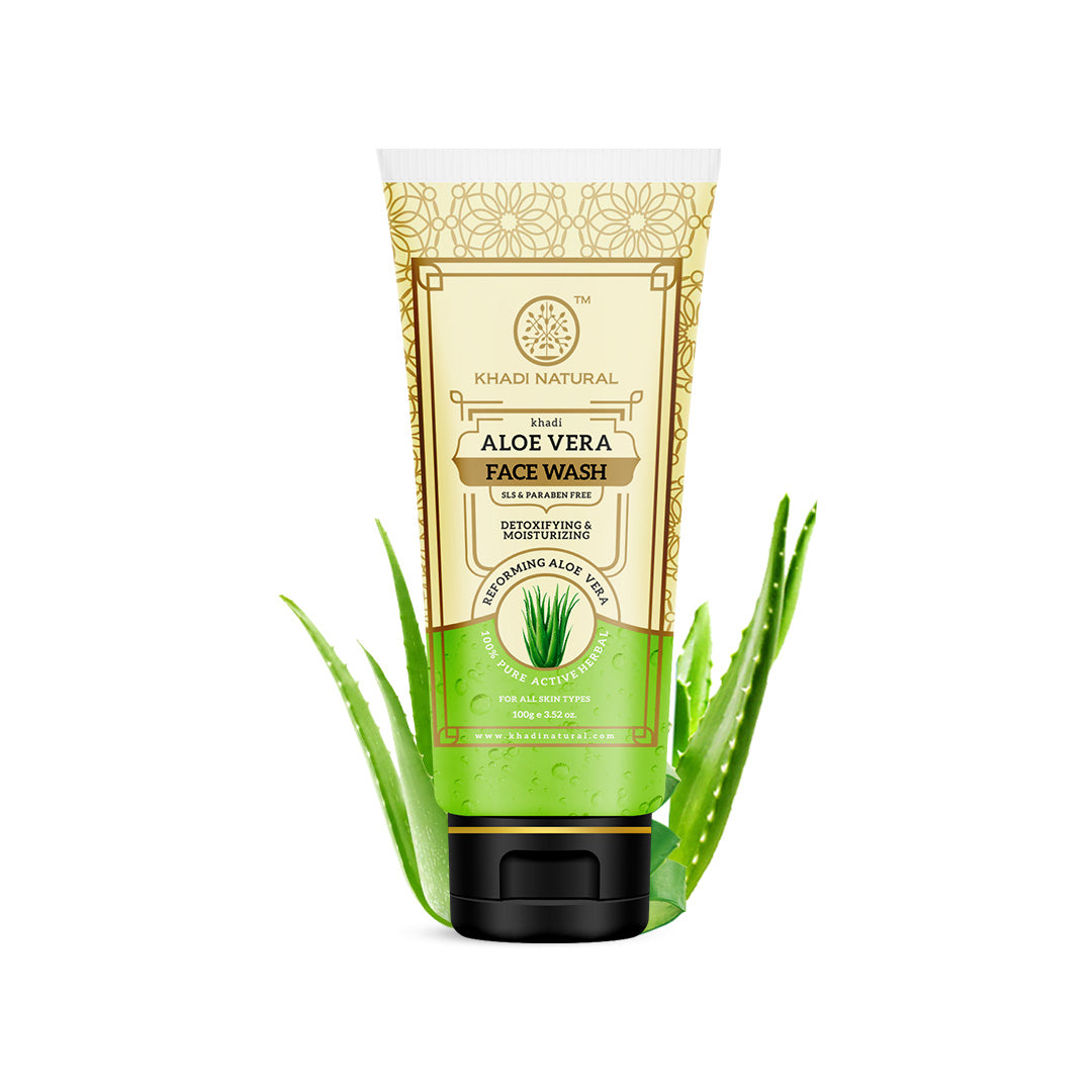 Aloe Vera Face Wash SLS & Paraben Free 100gm