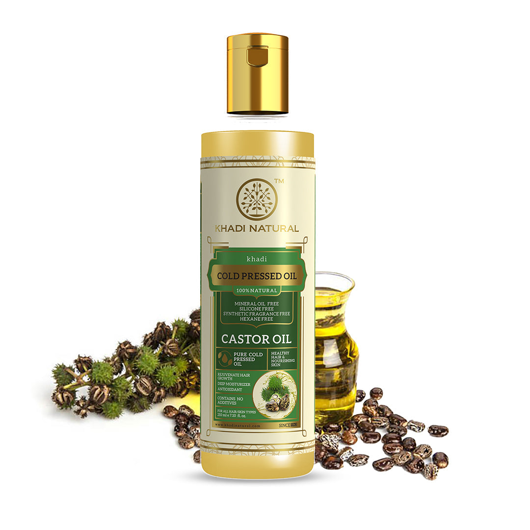 Castor Cold Pressed Oil - 100% Natural 210ml