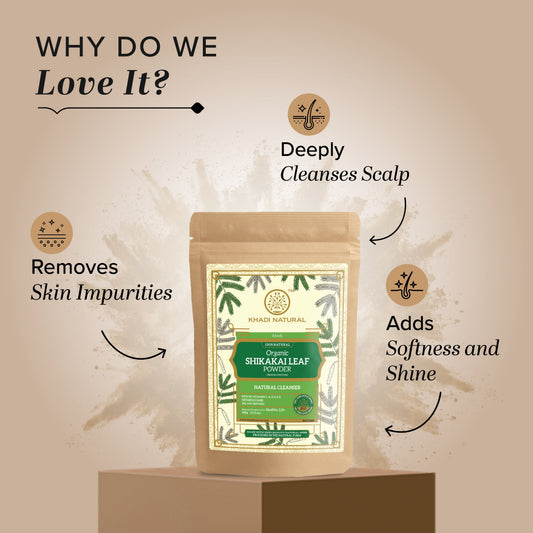Organic Shikakai Leaf Powder For Hair - 100% Natural 100gm