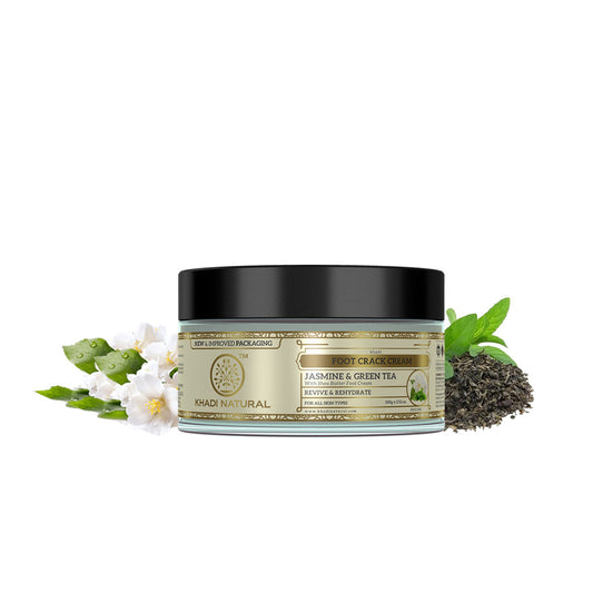 Jasmine & Green Tea Herbal Foot Crack Cream with Sheabutter 100gm
