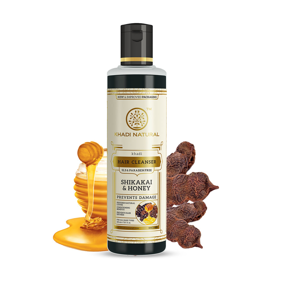 Shikakai & Honey Hair Cleanser SLS & Paraben Free 210ml