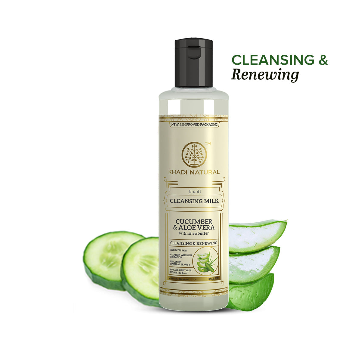 Cucumber & Aloevera Cleansing Milk 210ml