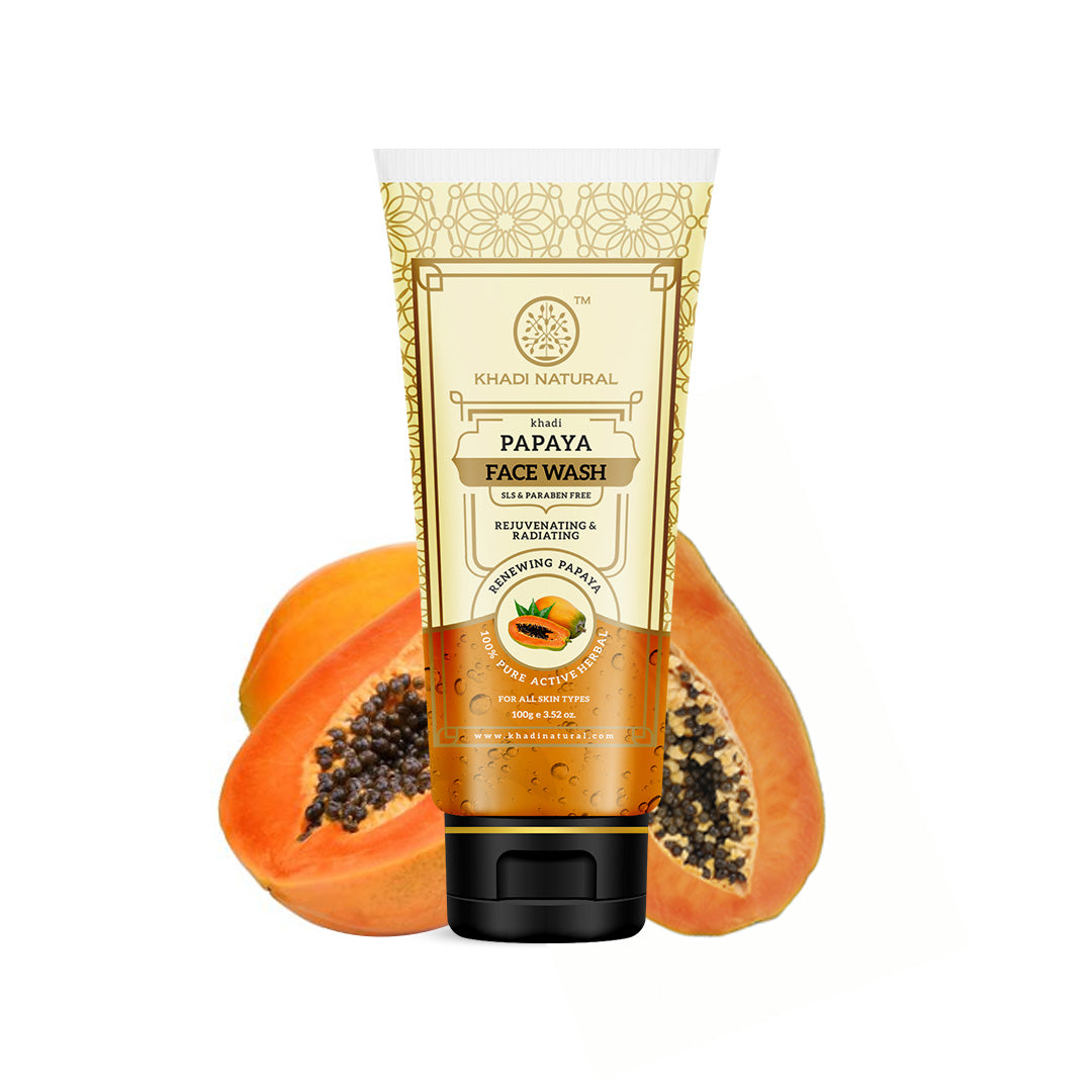 Papaya Face Wash SLS & Paraben Free 100gm