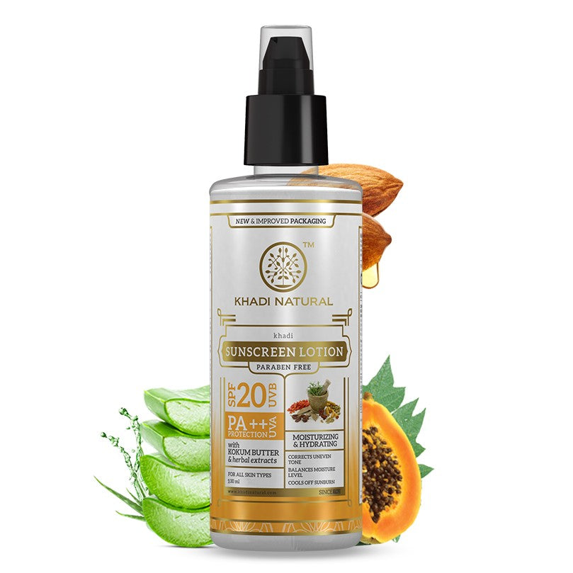 Sunscreen Moisturising Lotion - SPF 20 100ml