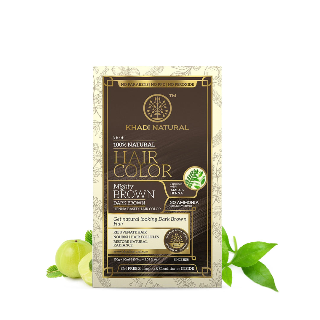 Mighty Brown Hair Color 150gm