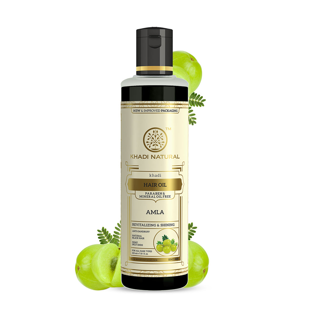 Pure Amla Hair Oil Paraben & Mineral Free 210ml