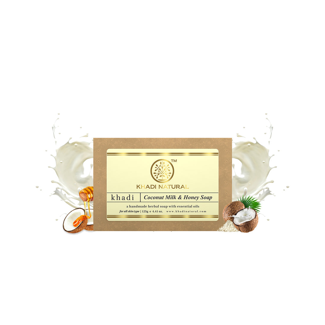 Coconut Milk & Honey Soap 125gm 125g