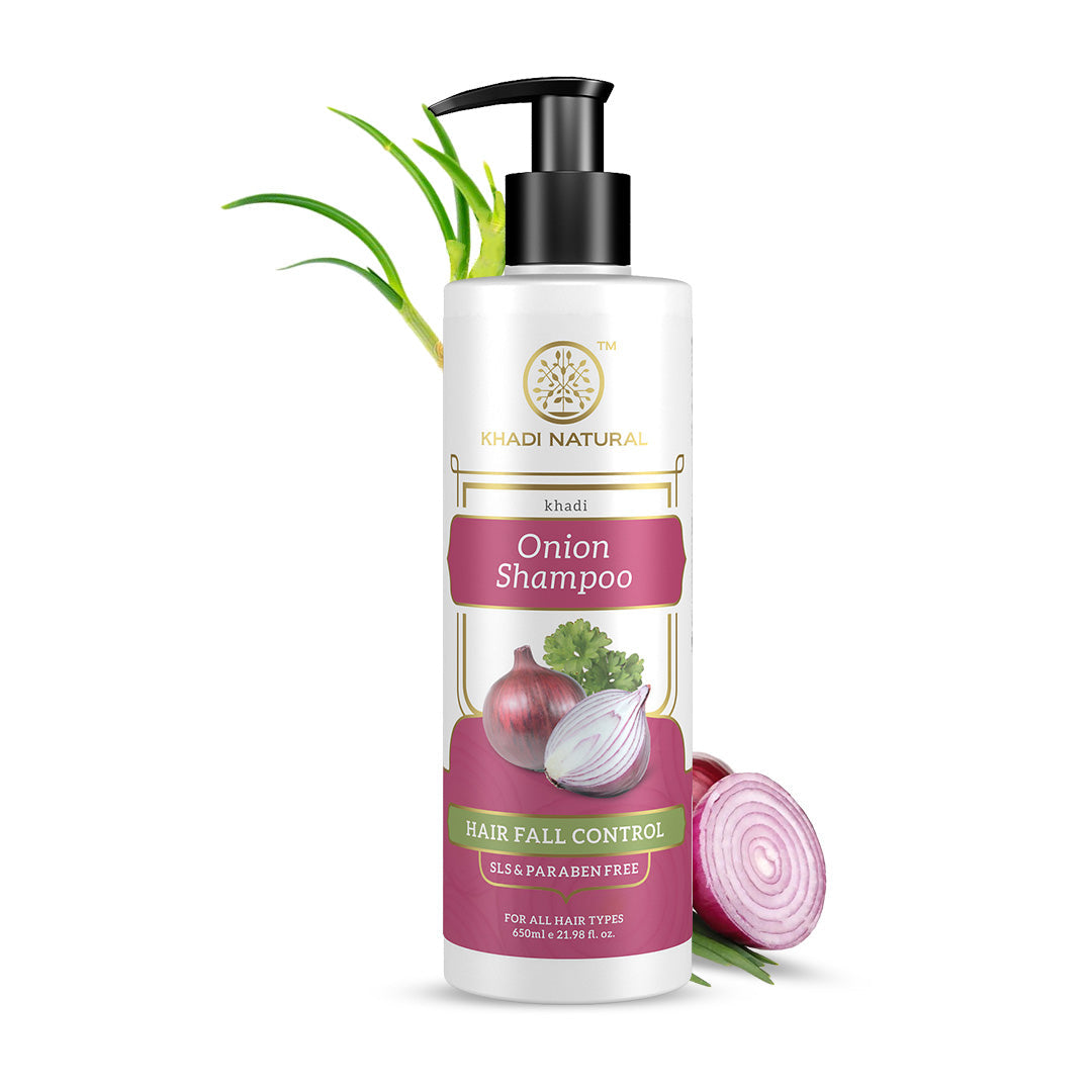Onion Shampoo For Hair Fall Control SLS & Paraben Free 650ml