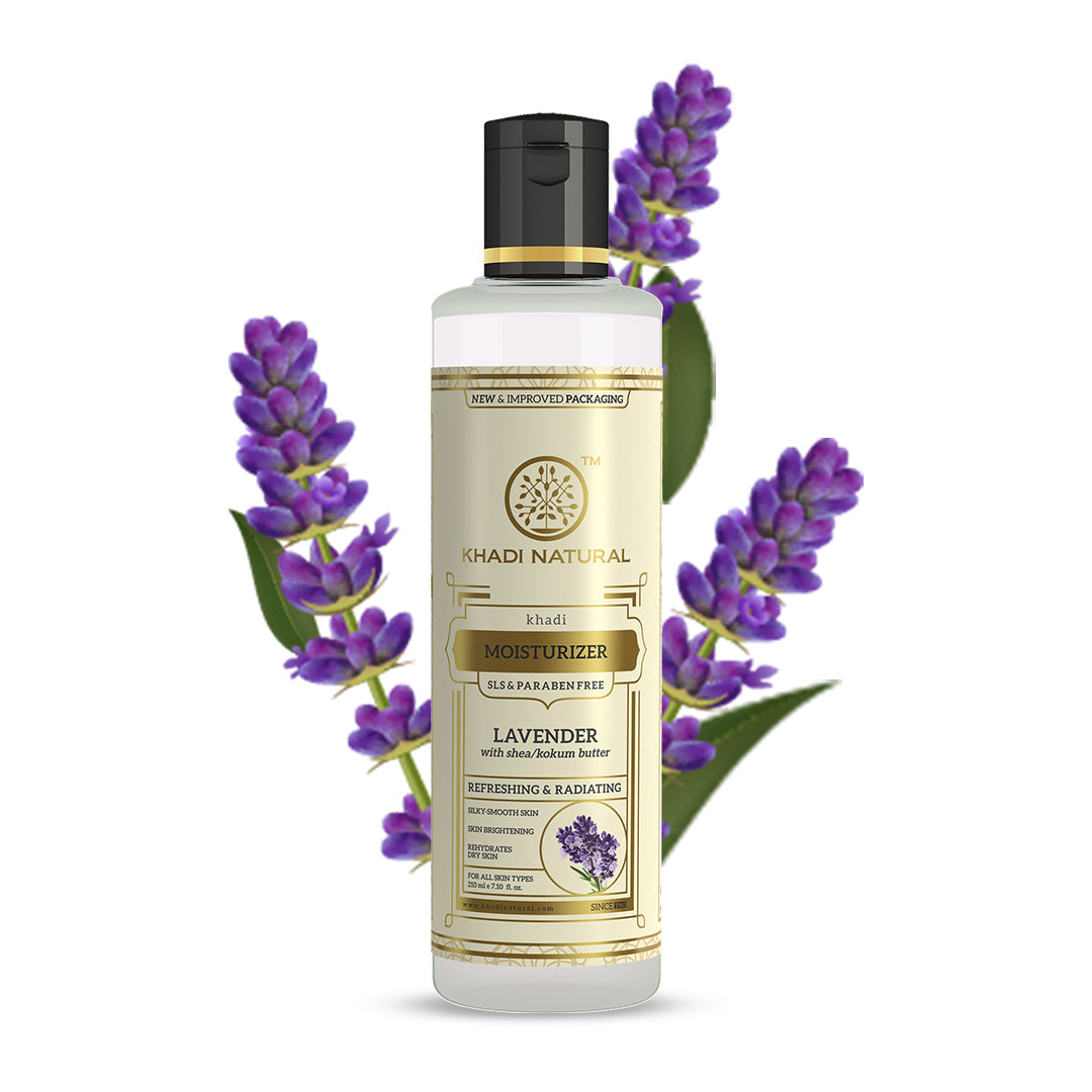 Lavender Moisturizer with Sheabutter - Paraben Free 210ml