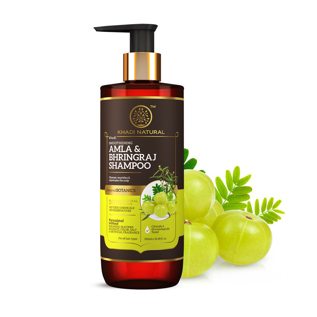 Amla & Bhringraj Hair Cleanser - SLS, Parabens, Color, Salt & Artificial Fragrance Free 310ml