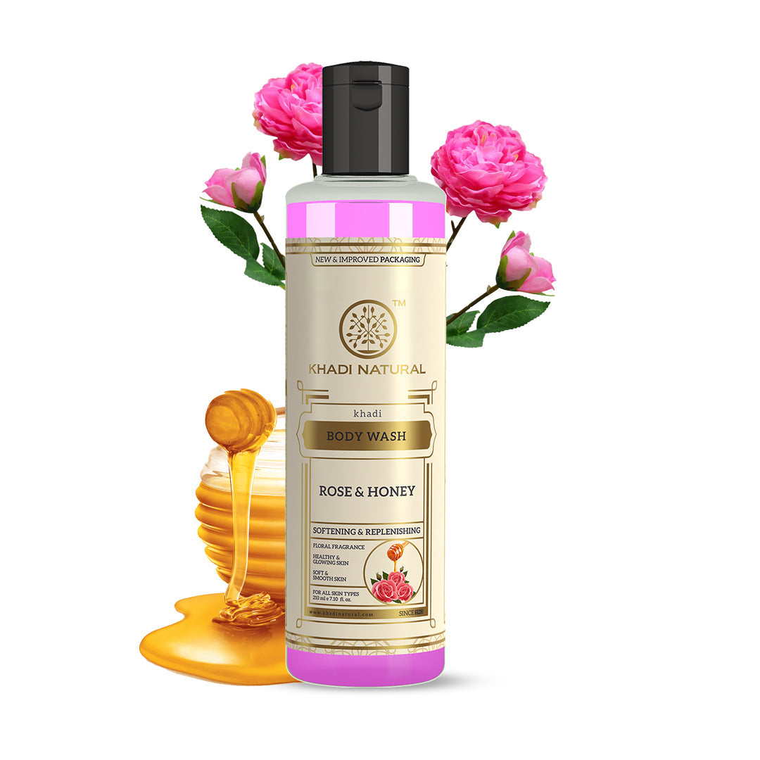 Rose & Honey Body Wash 210ml