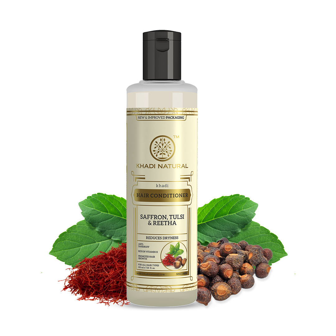 Saffron Tulsi & Reetha Hair Conditioner 210ml