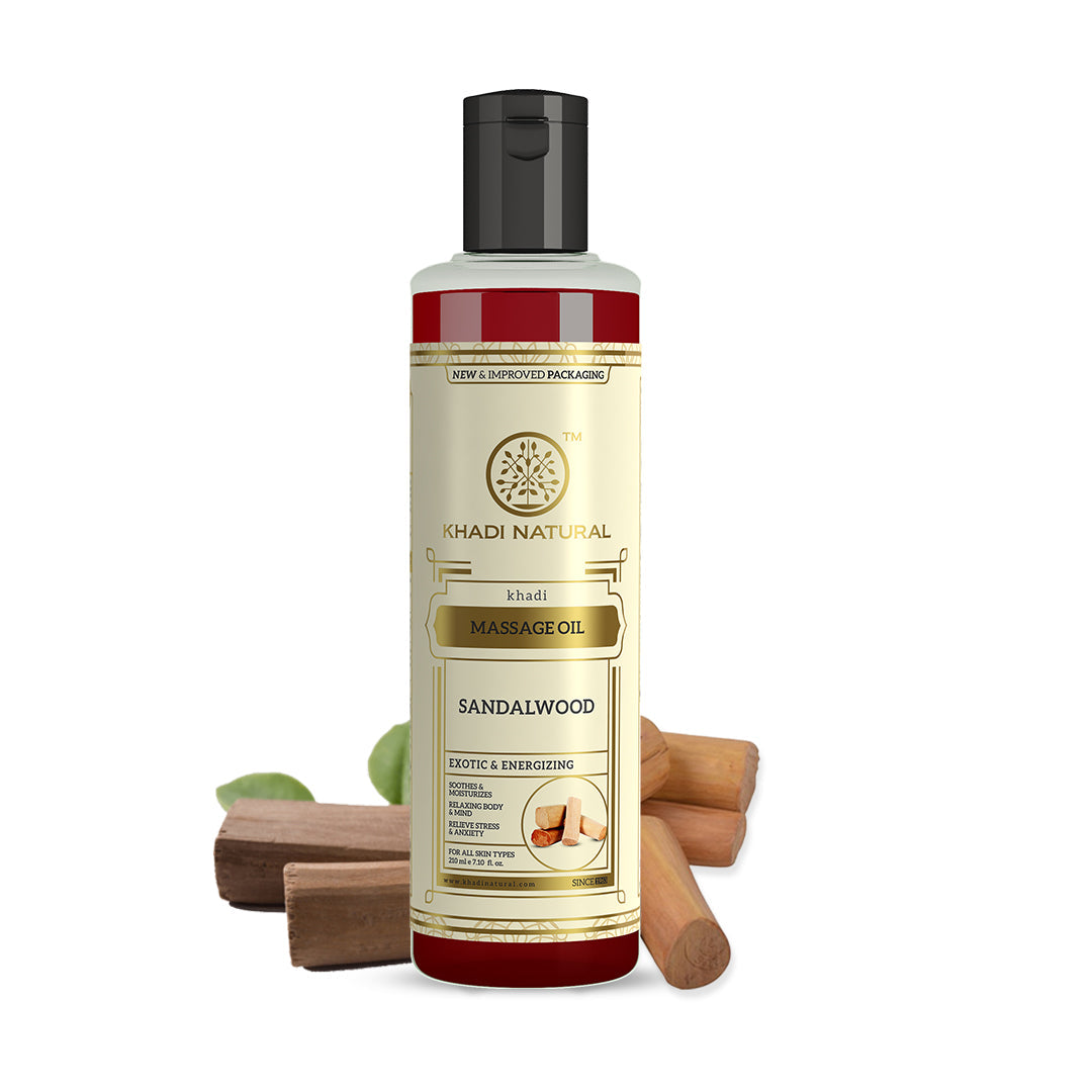 Sandalwood Massage Oil 210ml