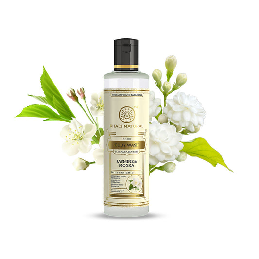 Jasmine & Mongra Body Wash SLS & Paraben Free 210ml